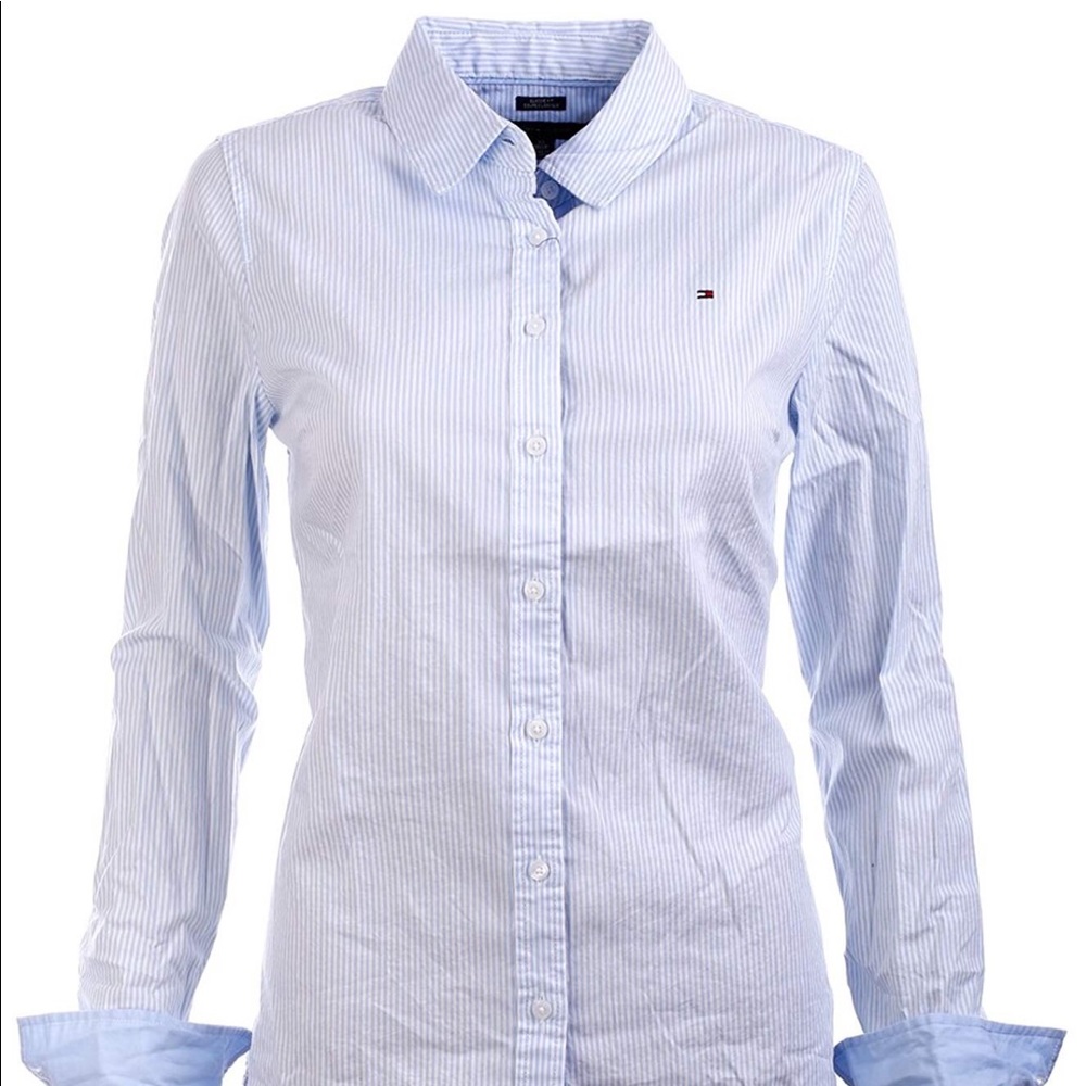 Tommy Hilfiger long sleeve poplin shirt